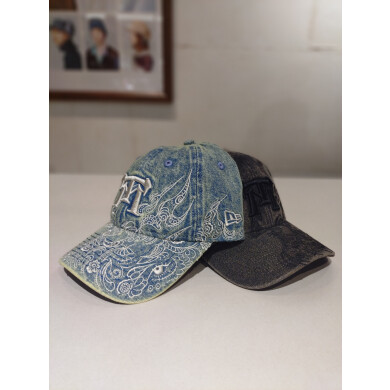 【NEWERA】9FORTY アンストラクチャード Illustrators Collection tamimoon オーバーダイ デニム 