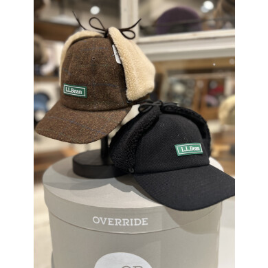 【L.L.Bean】Tweed detachable Flap Cap