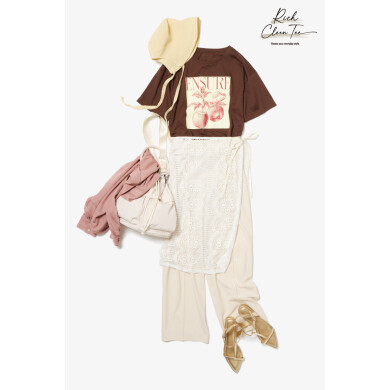 Womens👩大人気✨リッチクリーンプリントTシャツ✨のご紹介