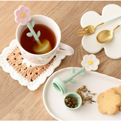 【NEW】1人でのティータイムに🌼*･キュートなティーストレイナー☕️🍪