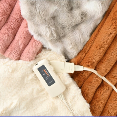 【NEW】寒さ対策にピッタリ🤍ᩚヒーター付きブランケット🐑⸝꙳.