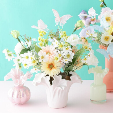 【NEW】お手入れ要らずで楽しめる🩷ᩚ春のアートフラワー&アートプランツ𓏸𓈒 𓂃🌼.*εïз゜