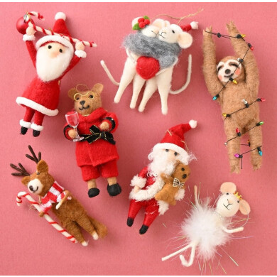 【NEW】約120種類の中でお気に入りはどれですか*.・🤍𐙚 Xmasオーナメント🍓🍎🎅🏻*.・