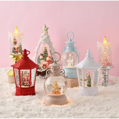 【NEW】スイッチONでラメがキラキラ舞う新作スノードーム🪄︎︎♡