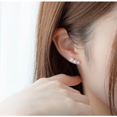 【2025ウインターコレクション】 K10 イエローゴールド 淡水パール ピアス