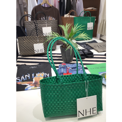 【NHE/ニエ】カゴバッグ入荷
