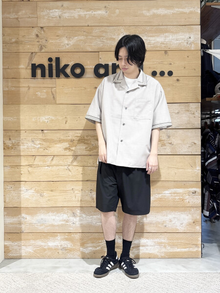 大人のシャツ✖️ショーツコーデ