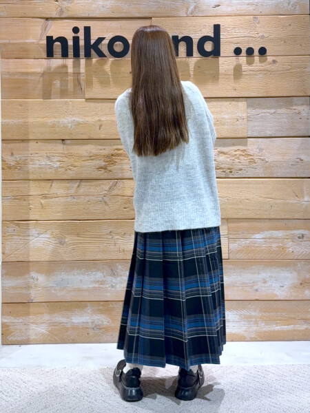 チェックコーデ☺︎