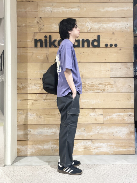 Tシャツ1枚でカッコよく着こなす