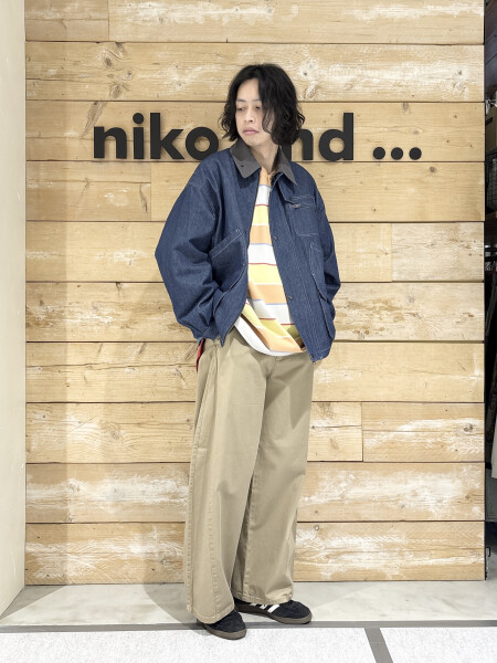 春カラーデニムコーデ🌼