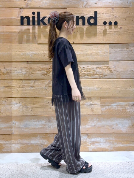 デザインTシャツコーデ☺︎