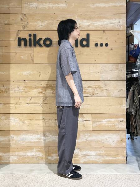 超！快適透かし編みシャツ