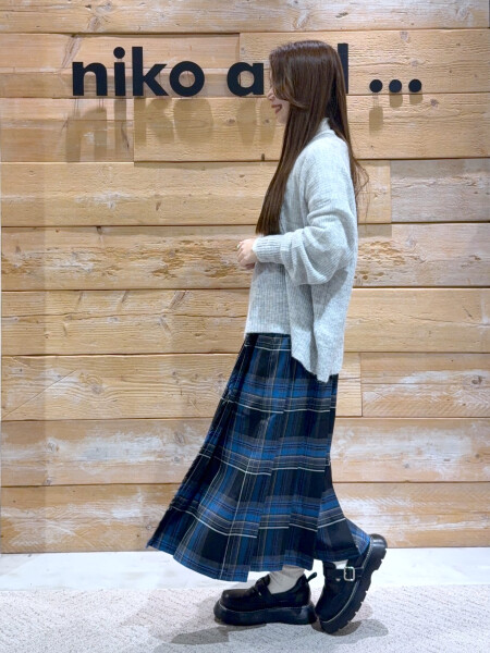 チェックコーデ☺︎