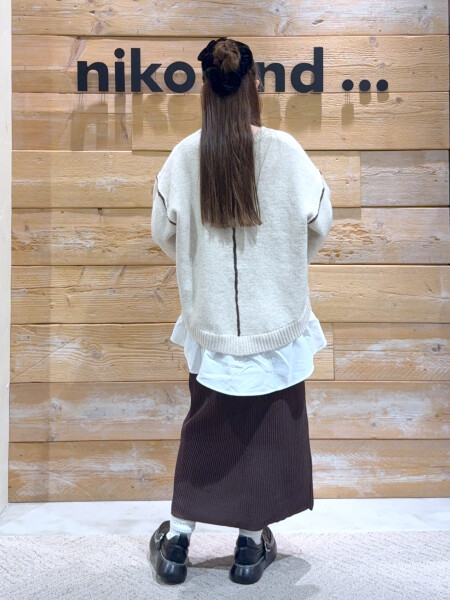 レイヤード風ニット☺︎