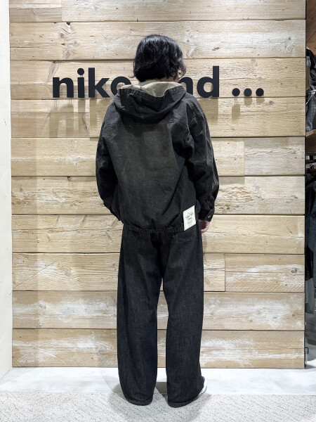 ブラックデニムセットアップ