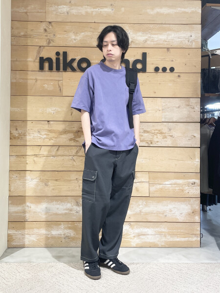 Tシャツ1枚でカッコよく着こなす