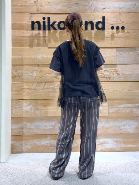 デザインTシャツコーデ☺︎