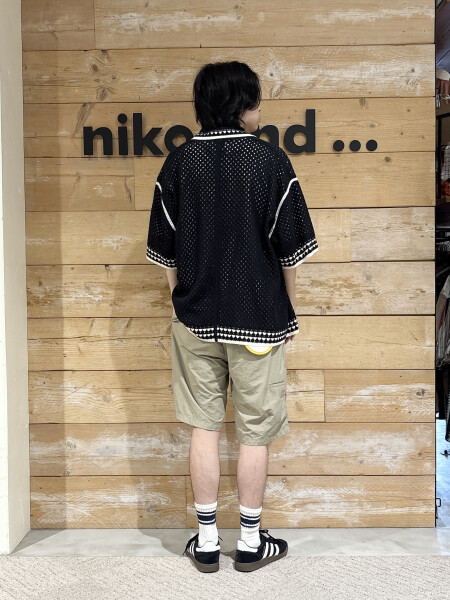 チェックシャツ✖️デニムショーツ