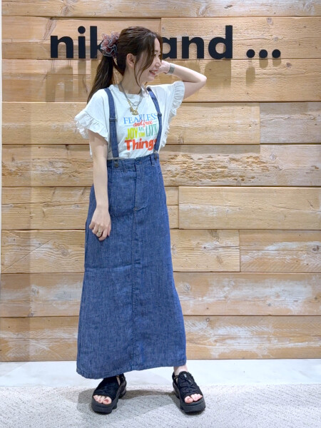 Tシャツコーデ☺︎