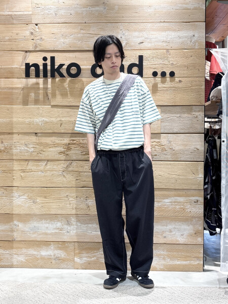 爽やかボーダーコーデ