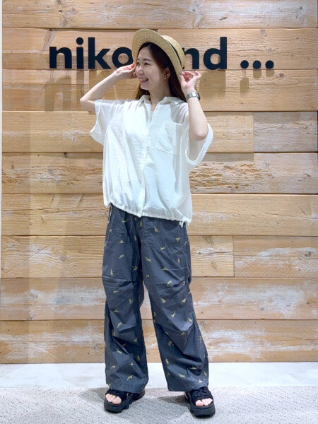 シャツとトラコーデ☺︎
