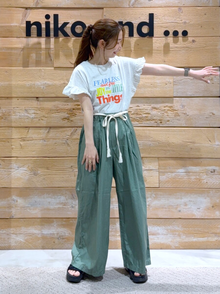 Tシャツコーデ☺︎
