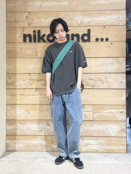 夏の定番Tシャツ✖️デニムパンツ