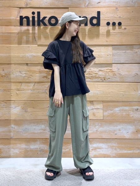 デザインTシャツコーデ☺︎
