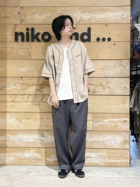 ベースボールシャツコーデ⚾️