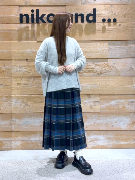 チェックコーデ☺︎