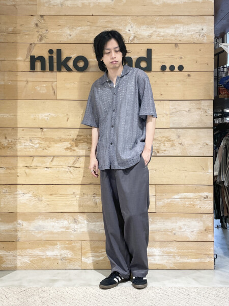 超！快適透かし編みシャツ