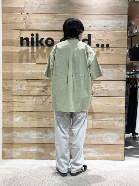 爽やかシャツコーデ
