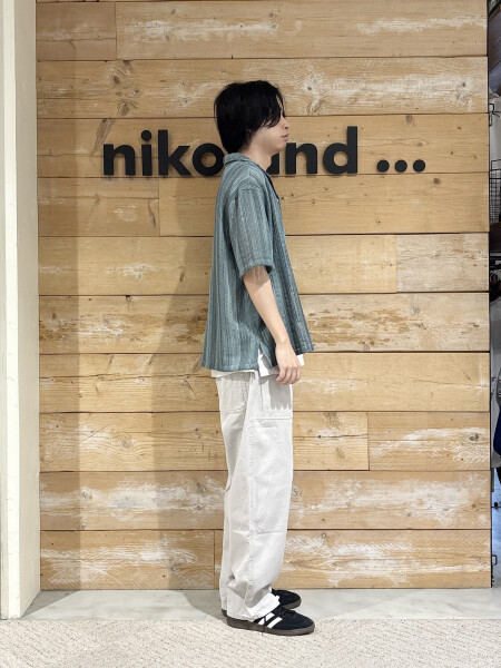 透かしが涼しくオシャレなシャツ