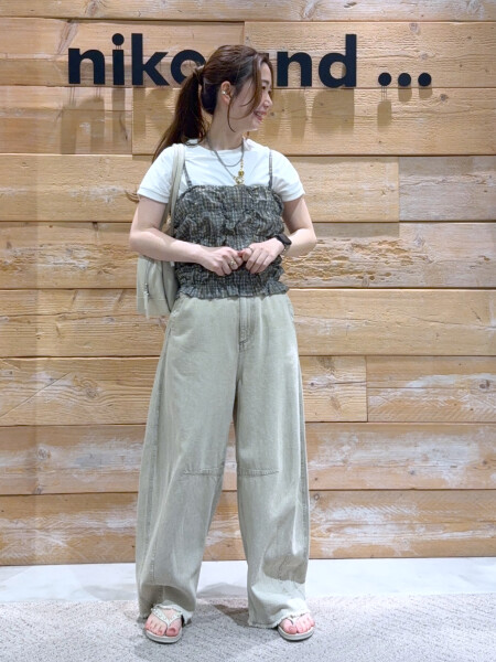 チェックコーデ☺︎