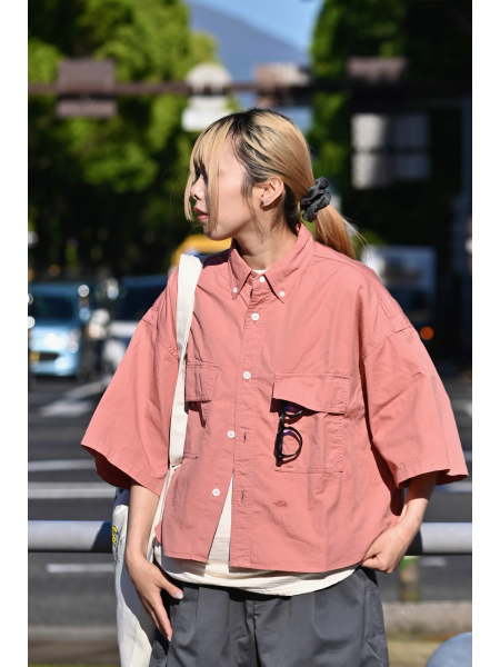 夏の半袖シャツコーデ☀️👚